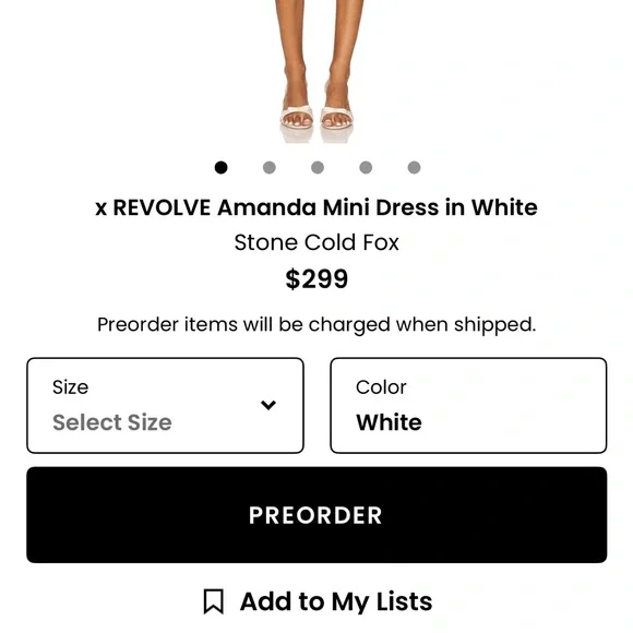 Stone Cold Fox Strapless White Lace Dress - Picture 4 of 13